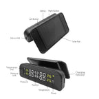 E-ACE K07 TPMS Solar Sensor Intelligence Wireless Tire Pressure Monitoring System Temperature Warning With 4 Sensors