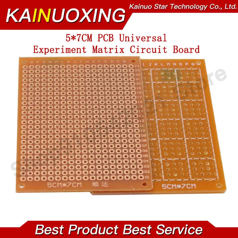 5PCS Single Side Copper Universal PCB Board 2×8/3×7/4×6/5×7/7×9/9×15/10×15cm Prototype Perfboard For Arduino DIY