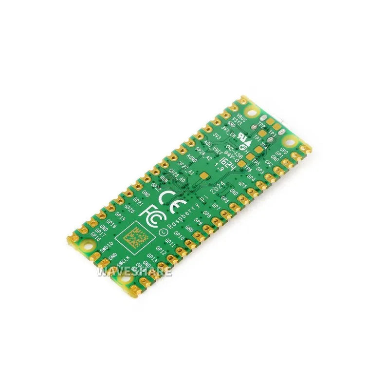 Original Raspberry Pi Pico/2, Pico with Wireless WiFi Development Board, Pico or Pico H with Pin Header, Support MicroPython/C++