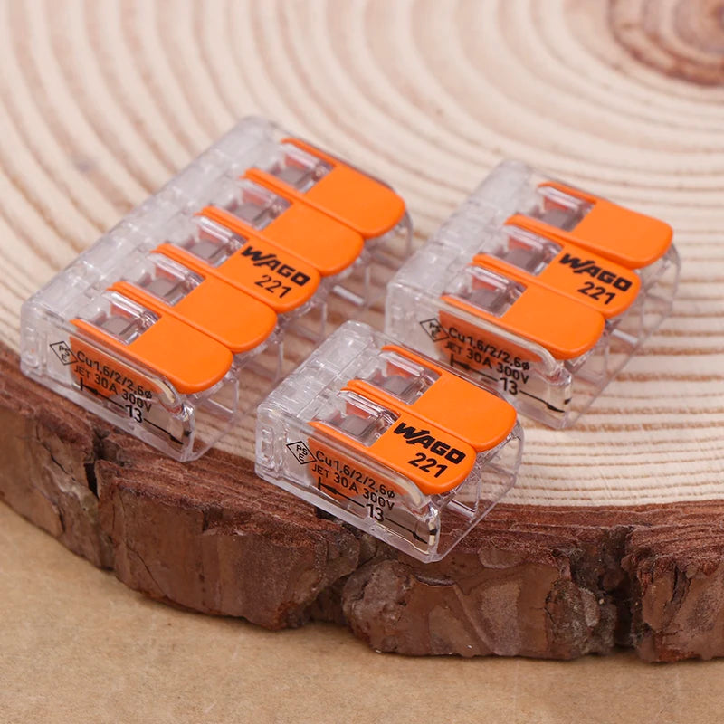 Wago Original Wiring Terminal 221 Series for Secure Connections