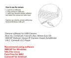 ELP 16MP Wide Angle USB Camera Module with 170degree Fisheye Lens 4K IMX298 Sensor Embedded Industrial Camera for Security
