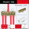 5/10PCS T-type High power branch terminal wire terminal Quick Junction Box Terminal Block Electric Cable CONNECTORS  copper