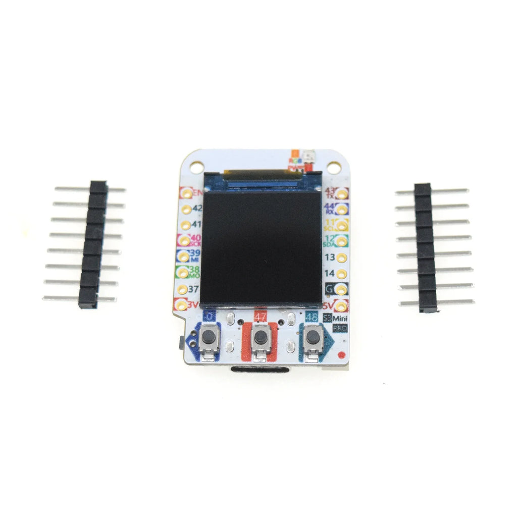 S3 Mini Pro V1.0.0 - LOLIN WIFI Bluetooth IOT Board based ESP32-S3FH4R2 TFT IMU MicroPython Arduino Compatible