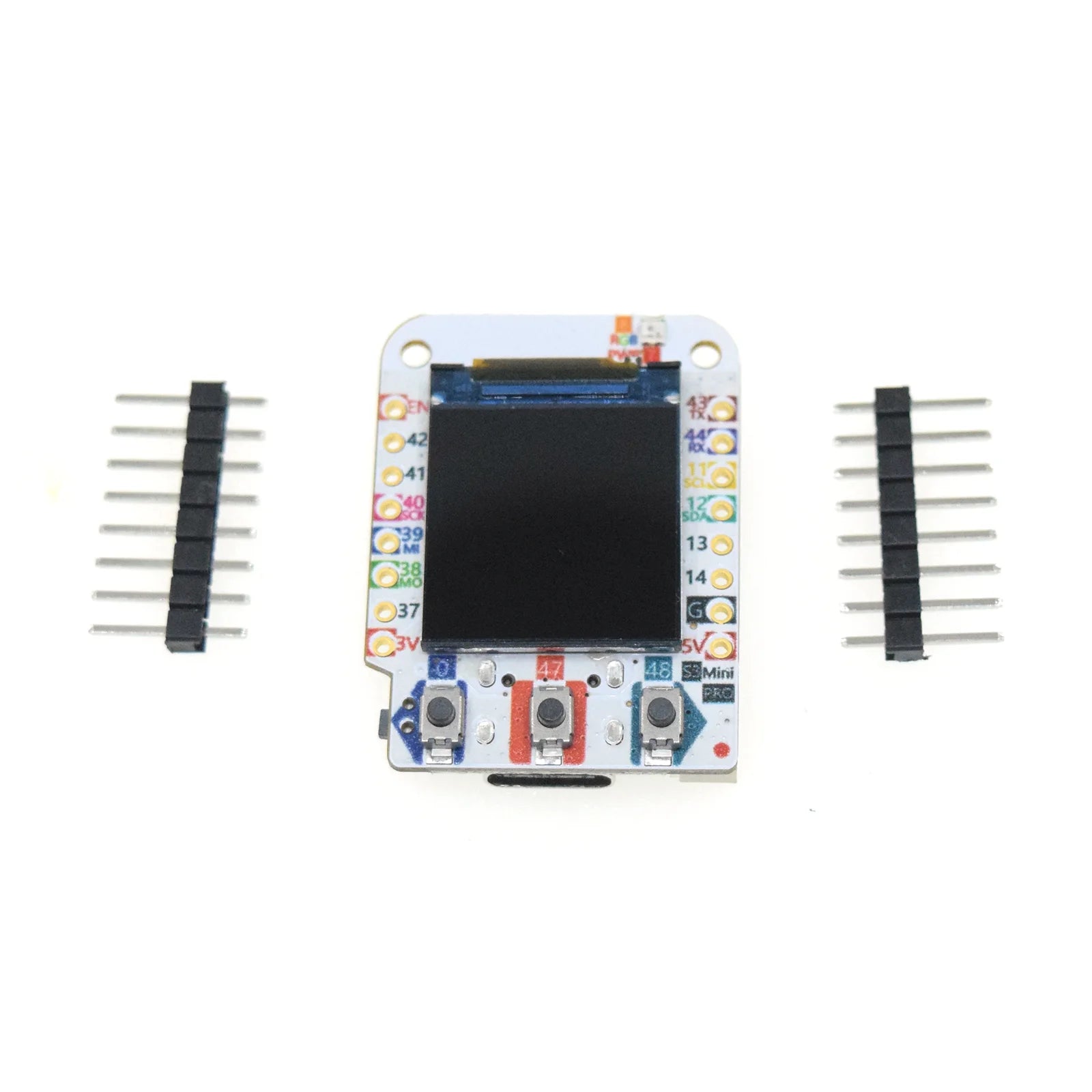 S3 Mini Pro V1.0.0 - LOLIN WIFI Bluetooth IOT Board based ESP32-S3FH4R2 TFT IMU MicroPython Arduino Compatible