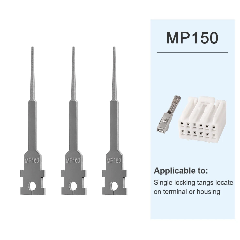 JRready Replacement Tip Kit for Extraction Tool &Terminal Release Tool for Deutsch,AMP/TE,Molex,Delphi,JST,Harting Connectors