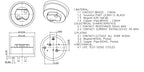 Magnetic Circular PogoPin Connector 2A Male Female Metal Spring Loaded 1/2/3/4/5/6 Pin DC Power Charger Wire JST SM Gold Plated