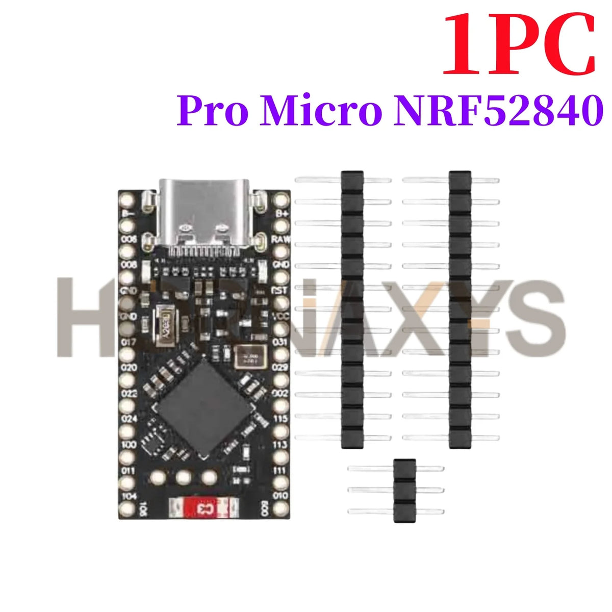 1~10PCS/NRF52840 Development Board Compatible With Nice!Nano V2.0 Bluetooth Charging Management Pro Micro NRF52840