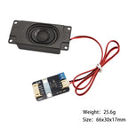 I2S ESP32 Speaker Kit Built-in Audio Amplifier, Plug & Play for ESP32 Raspberry Pi, Compatible with MAX98357A MAX98357 NS4168
