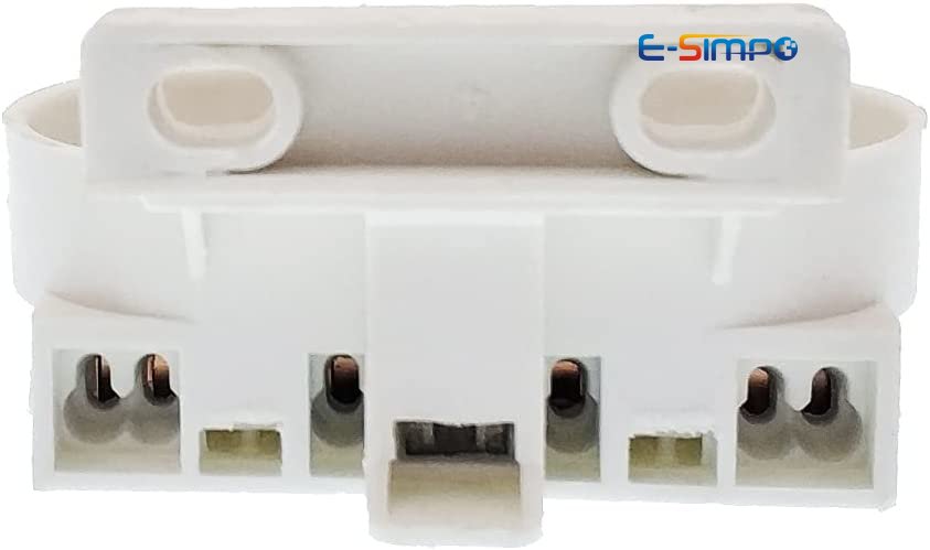 2PCS 2G11 4pin Ultraviolet UV UVC LED CFL Fluorescent Halogen Line Tube Light Base LampHolder Socket