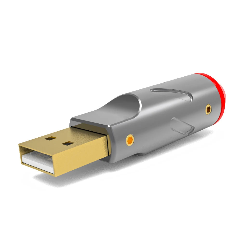 Monosaudio A51/B51HI-END USB2.0 USB Plug Connector Type A B HiFi DIY DAC USB Cable 24K Gold Plated Bronze