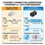 RJ45 Connector Cat 6 Ethernet Network Cable Extender Keystone Adapter 2-10pcs RJ45 Female To Female Insert CAT6 Keystone Coupler
