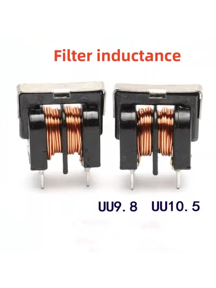 5Pcs Common Mode Inductor UU9.8/UU10.5 10mH/20mH/30mH Filter Inductor Coil