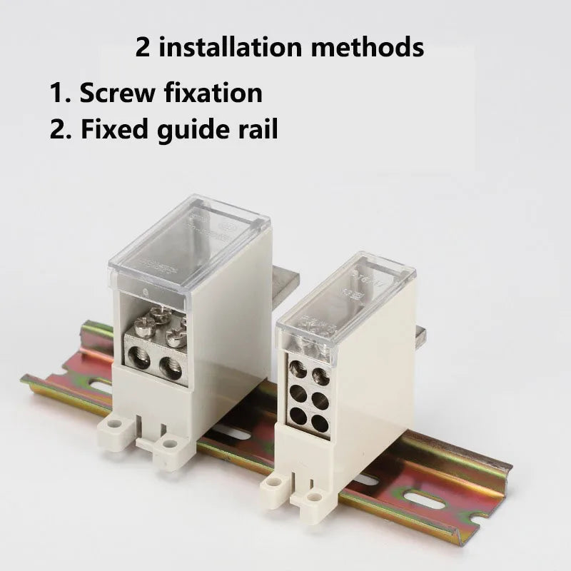Breaker Junction Box 1 IN Mehrere-OUT FJ6G-63 Luft Schalter Terminal Block DZ47 Branch Terminal Universal Wire Connectors 4-16mm