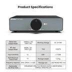 AIYIMA A07 MAX Amplifier Home Audio 300W X2 TPA3255 Class D Power Speaker Amp 2 Channel Bridgeable Mono 600 W Stereo Amplifier