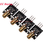 20Pcs/1pc KY-008 650nm Laser Sensor Module 6mm 5V 5mW Red Laser Dot Diode Copper Head for Arduino Transmitter TL Transducer