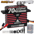 HobbyPark Waterproof 70kg Brushless Servo High Torque Direct Power RC Steering Servo for 1/8 1/10 RC Crawler Truck Car Buggy
