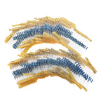 1100Pcs 110Value x 10pcs 0.5W 0.1ohm -10M 1/2W Metal Film Resistors Assortment kit set pack