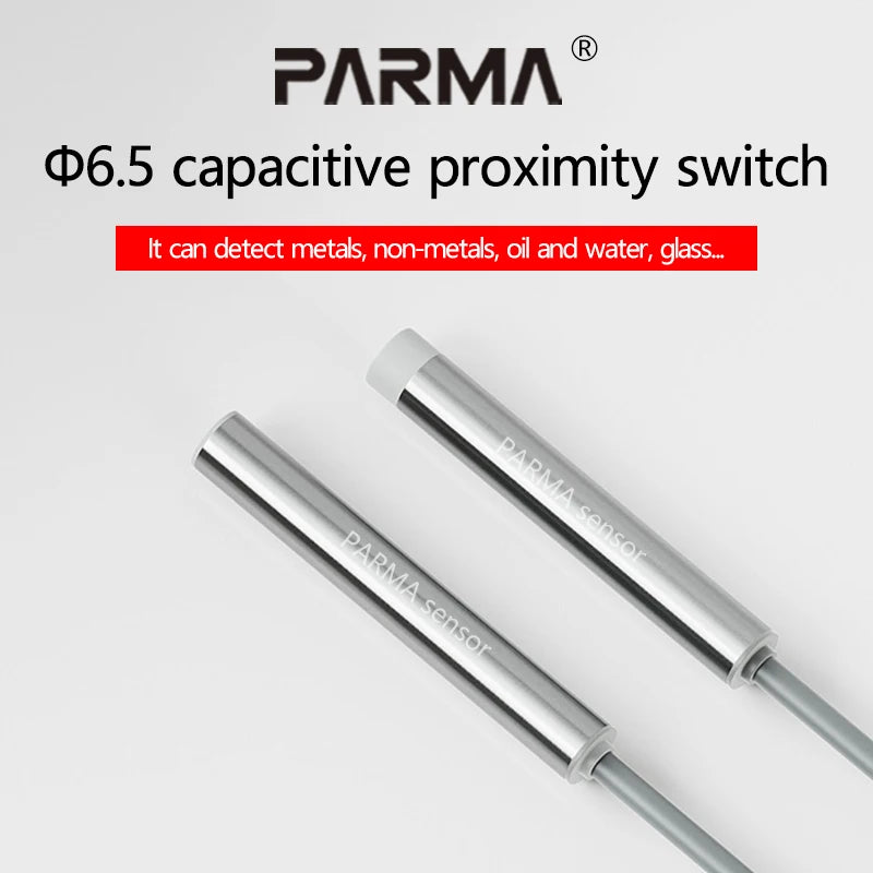 6.5 Capacitive proximity switch, material level, liquid level, material sensor, non-metallic sensor switch, water glass, wood