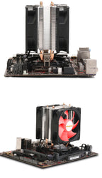 CPU Air Cooler X79 X99 3Pin PWM 4Pin Quiet Processor Cooling Fan For Intel LGA 1151 1155 1200 1700 2011 AMD AM3 AM4 PC Radiator
