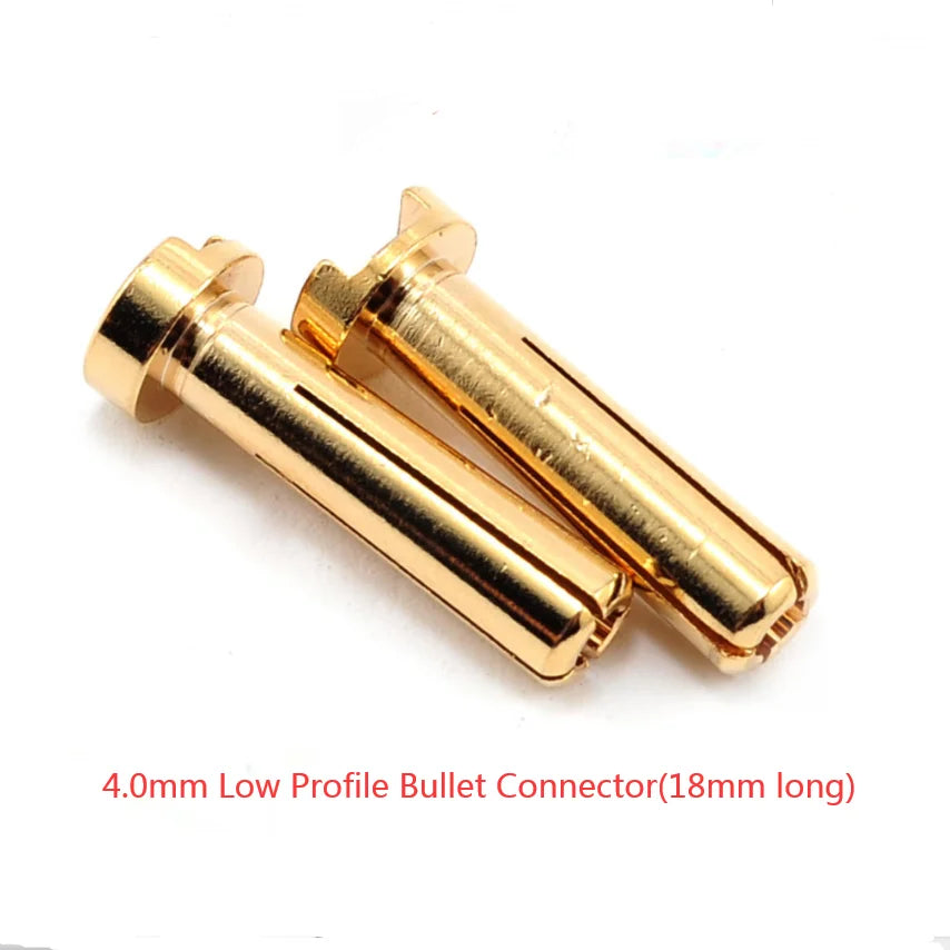 Hardcase Lipo Harness 2S JST XH Balance XT60 Tamiya Deans EC3 EC5HXT TrX Plug to 90 Degree 4.0/5.0mm Bullet Connector with Cover