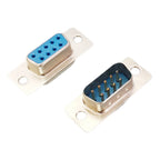 5/10PCS RS232 DB9 Connector PCB Mount Serial 9 Pin 2 Rows Solder Type Plug D-SUB Male Female Plug Socket Connector