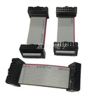 10pcs FC-6P/8/10/14/16/20/34/40P 2.54mm Pitch JTAG AVR Download Cable Wire Connector Gray Flat Ribbon Data Cable 10cm 20cm 30cm