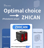 Zhican Zc3K Long Range Photoelectric Sensor 0.1-30m through Beam Retro Reflective Diffuse Reflective Switch