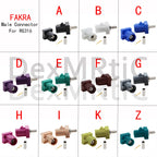 1pc  Fakra Male Plug A/B/C/D/E/F/G/H/I/K/Z RF Coaxial Connectors Soldering Wire for RG316 /RG174 Pigtail Cable Wholesale