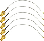 for IPEX U.FL to SMA Female Cable 6 Inches RG178 WiFi Pigtail Coaxial Cable Connecting SMA Antenna to 4G 5G Router, Modem, WiFi