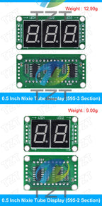Static Drive 2 3 4 Segment Digital Tube LED Display Module 2 Digital 74HC595 Tube 100% New original For Arduino