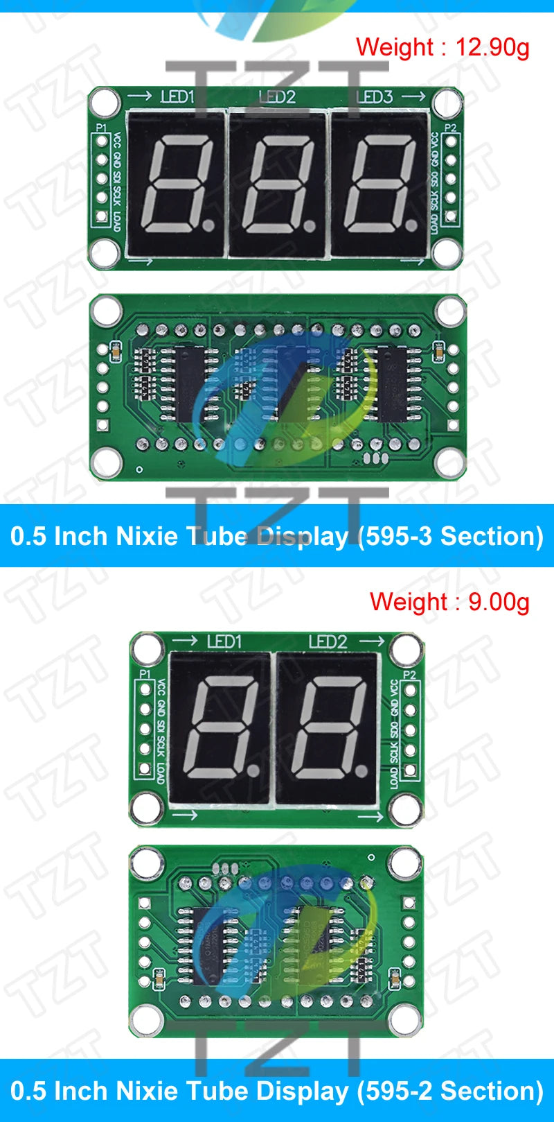Static Drive 2 3 4 Segment Digital Tube LED Display Module 2 Digital 74HC595 Tube 100% New original For Arduino