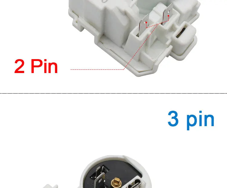 LCTC Starter Relay For Refrigerator Parts PTC Fridge Freezer Compressors Relay Overload Protector