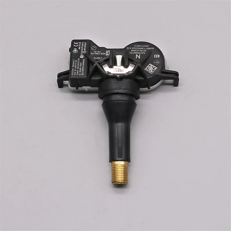 TPMS SENSOR FOR 2018-2024 NISSAN MICRA TIRE PRESSURE SENSOR TPMS 433MHz TIRE AIR PRESSURE 40700-4CB0B 407004CB0B 40700-4CB0A