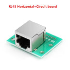 RJ45 Adapter Board To XH2.54 Modular Ethernet Connector Adapter Network Interface + Breakout Board + Pin Header Switch to beta
