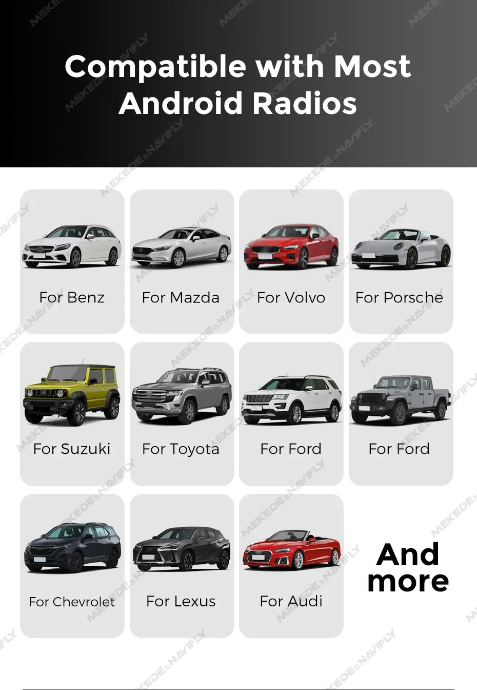 Android Radio DSP Audio Processor 4*80W Amplify Automotive Sound Modules Electronics Stereo Amplifer APP Automobiles Car Parts