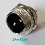 1PC GX16 2/3/4/5/6/7/8/9/10Pin 16mm Female Male Part Wire Panel Connector Aviation Plug Circular Socket