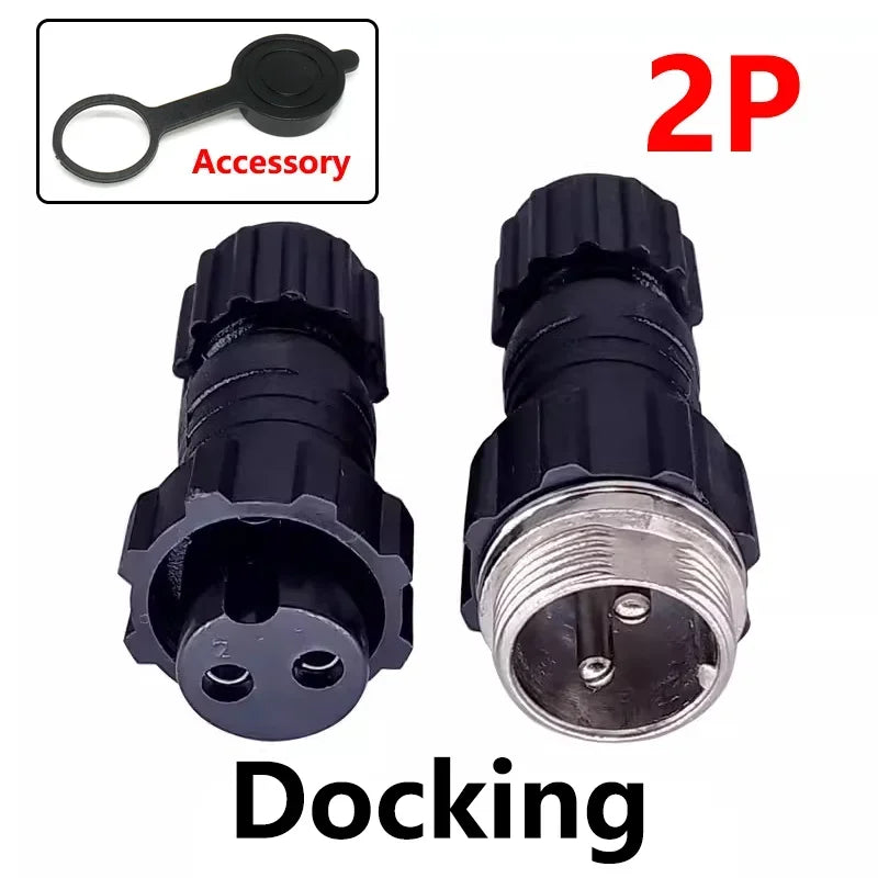 5/10/100Sets GX16 M16 QL16 Plastics 16MM Aviation Plug Male Female Docking Panel Mounted Connector 2/3/4/5/6/7/8/9/10 Pins
