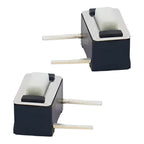 50PCS 3x6 (Side Insertion Two Pin DIP) Mini Tact Switch 3*6*4.3/4.5/5/5.5/6/6.6/7/8mm 50mA DC 12V Micro Push Button Switches