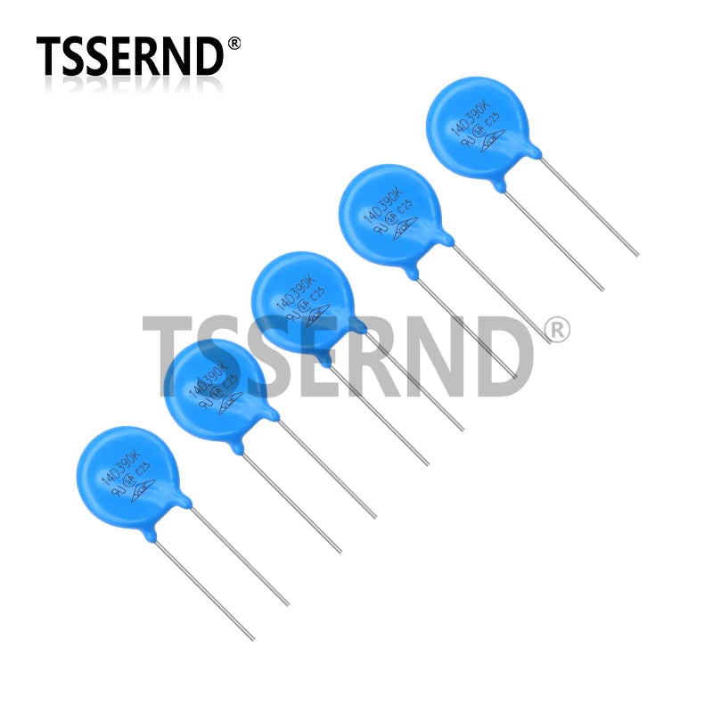 250pcs varistor piezoresistor 20D470K 20D121K 20D201K 20D221K 20D271K 20D391K 20D431K 20D471K 20D561K 20D681K 20D821K 20D102K