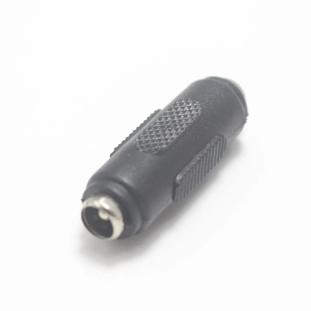 2pcs FF DC Power Supply Adapter Female Head 5.5*2.1 mm Female to Female Straight Through Head DC5521 Extension Interface
