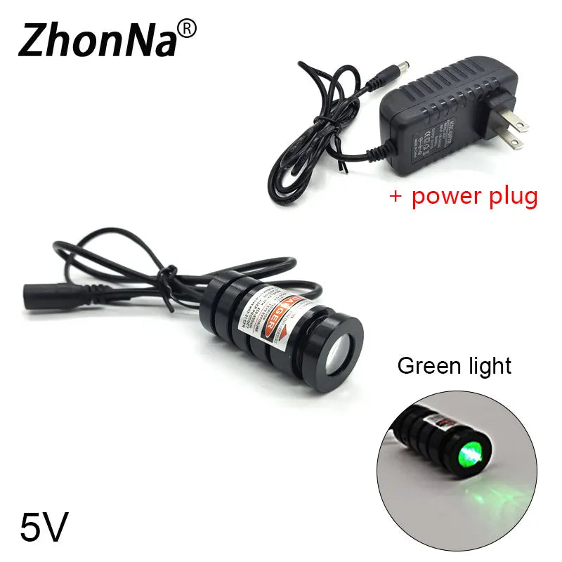 Coarse Beam Laser Module 100mW Diode Laser Head Use For KTV Bar Led Lights DJ Stage Light 650nm 532nm 450nm Three Colors Select