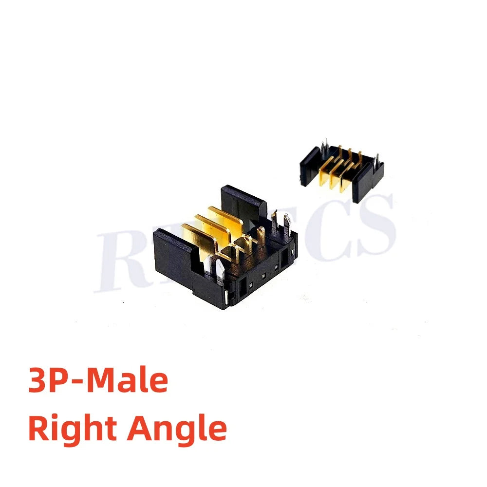 5 20Pcs Blade Male Battery Connector 2.0 MM Pitch 3 4 5 6 7 8 9 10 11 12 Position Right Angle Through Holes Straight PCB Header