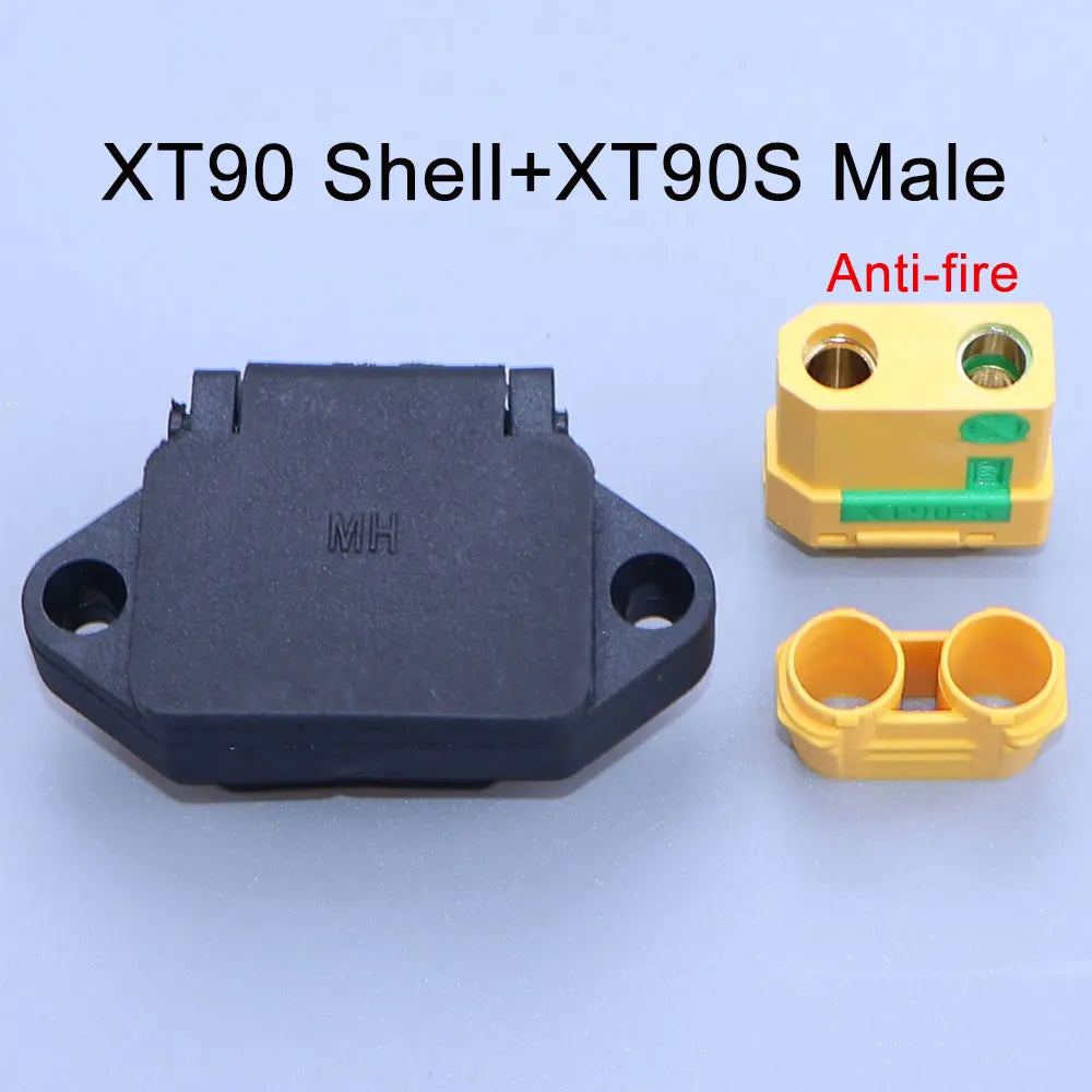 XT90 Male Female Power Charging Plug Shell XT90S Anti-fire Connector Electric Vehicle Lithium Battery Modification Interface