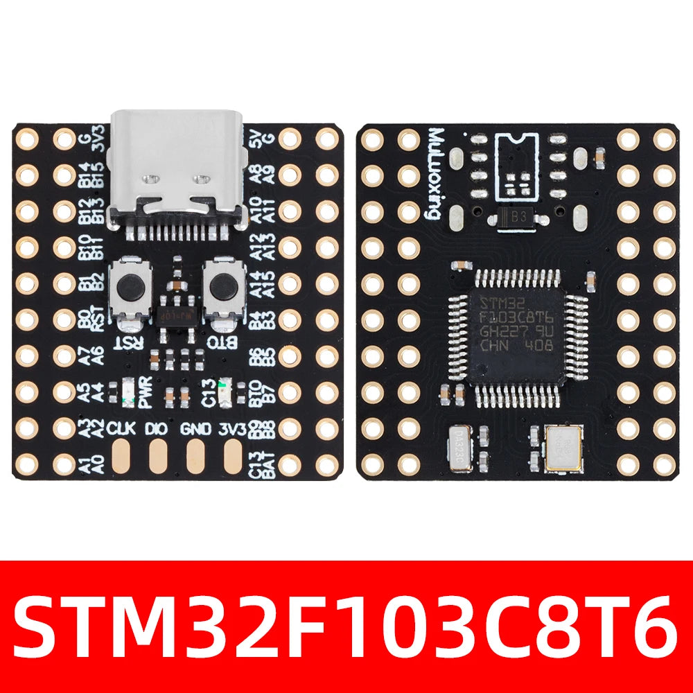 STM32F103C8T6  ch340 ARM Cortex-M3 Core Development Board, 72MHz MCU Module, 64KB Flash 20KB SRAM, 37 GPIO for Arduino