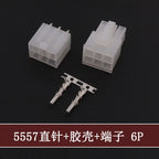 5Sets Molex 4.2mm Automotive Wire Connectors Plug 5557 Series RA Wafer Female Terminal 2-24P Housing for Electrical Wiring