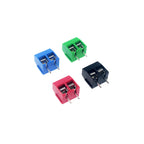 10/50PCS PCB Terminal Block Connector Pitch 5.0mm KF301 Straight Pin 2P 3P Screw PCB Terminal Blocks Connector Assortment Kit