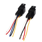 12/24/36/48/60/72V 4Pin 5Pin 40A Automotive Relay With Interlocking Socket Heavy Duty For Truck Car Van Moto Boat Relay