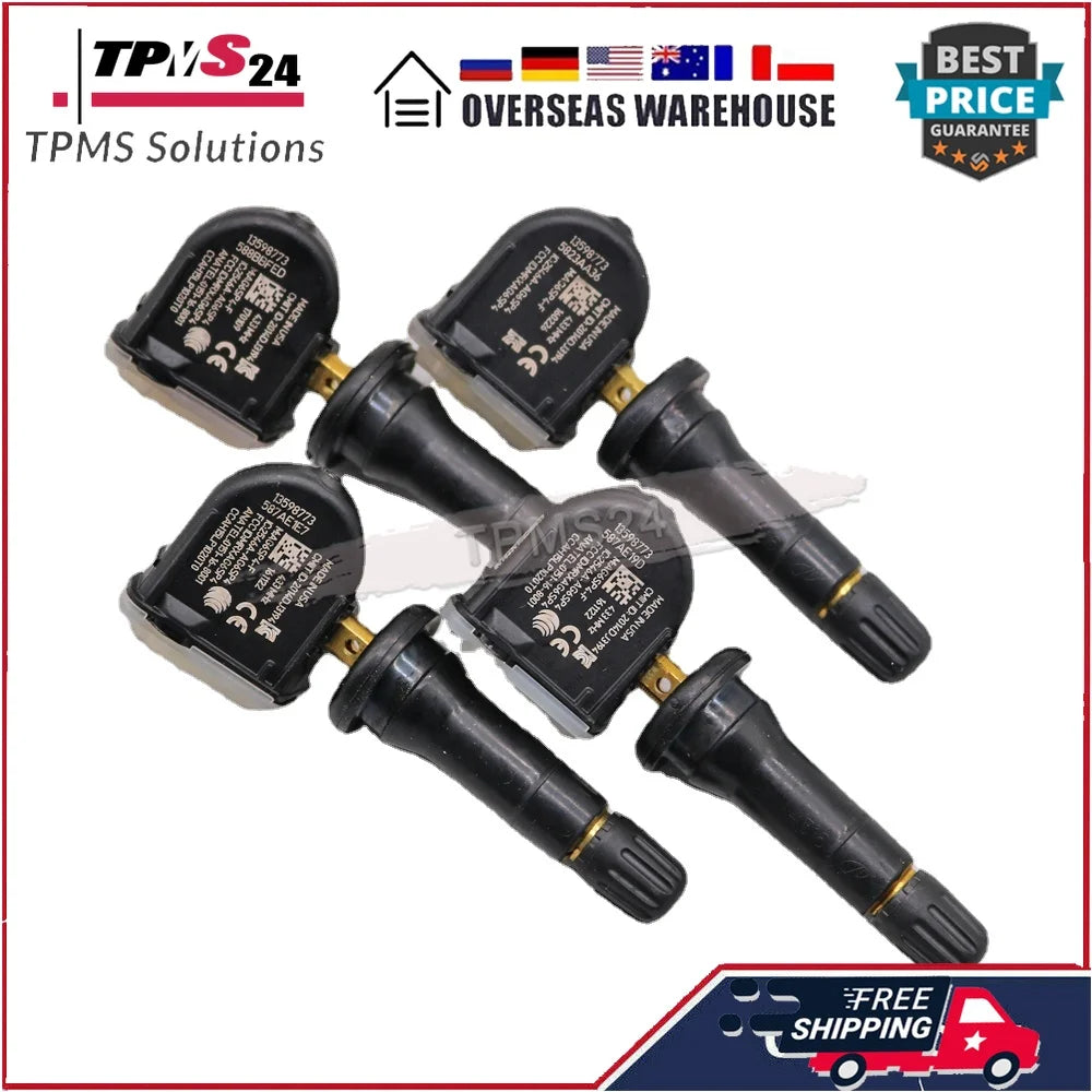 For Buick LaCrosse Regal Cadillac CT6 Chevrolet Camaro Cruze Malibu Volt 433MHz TPMS SENSOR TIRE PRESSURE SENSOR 13598773