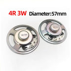 1PCS  4-Inch Diameter 102mm Square 60mm4/8 Ohm 10w Transparent Waterproof Speaker 4/8 Ohm 3w Diameter 57mm Speaker