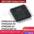 5-100Pcs ATMEGA8A ATMEGA8A-AU ATMEGA8A-AUR TQFP-32 AVR microcontroller MCU chip IC Chip In Stock Wholesale